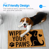 PLUS Haven Coco Coir Door Mat with Heavy Duty Backing, Wipe Your Paws Doormat, 17.5”x30” Size, Easy to Clean Entry Mat, Beautiful Color and Sizing for Outdoor and Indoor uses, Home Décor